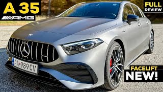 2024 MERCEDES AMG A35 4MATIC NEW Facelift BETTER DAILY Now FULL TEST DRIVE InDepth Review [upl. by Albina]