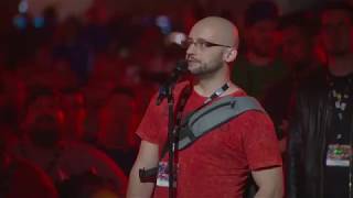 Diablo Immortal Red Shirt Guy  BlizzCon 2018 [upl. by Chiou]