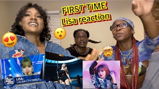 REACTING TO LALISA JIMMY FALLON [upl. by Eittah]