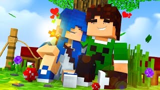 JOGANDO JUNTOS NO BEDWARS   Minecraft Com MoonKase [upl. by Neladgam699]