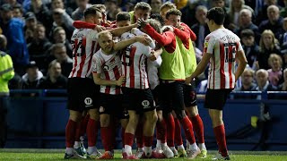 Highlights Sheffield Wednesday v Sunderland [upl. by Sabian]