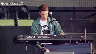 Greyson Chance——Waiting Outside The Lines Live at Shanghai Daydream Festival [upl. by Aridni]