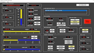 BWR Nuclear Plant Simulator Tutorial  25 Reactor Heatup [upl. by Cope]