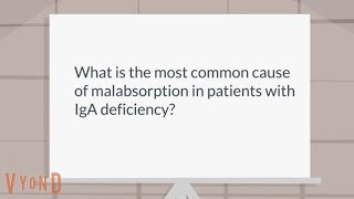 Common cause of malabsorption in IgA deficiency [upl. by Ailin]