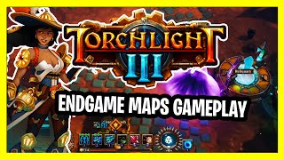 Torchlight 3 Endgame Maps Torchlight III Map Gameplay Early Access Game [upl. by Euqnimod]