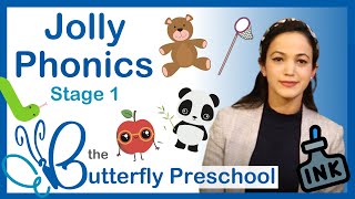 Jolly Phonics Phase 1  Teaching Phonics to kids  SATPIN Phonics [upl. by Ignacia]