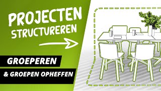 Groeperen en groepen opheffen  pConplanner Tutorial [upl. by Bernardi]