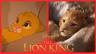 THE LION KING Live Action 2019 Vs Cartoon 1994 [upl. by Freyah]