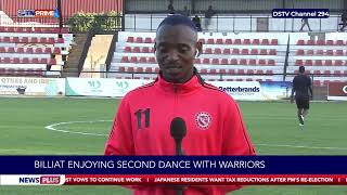 Billiat enjoying 2nd dance with Warriors [upl. by Nnaillek655]