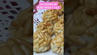 PANELLETS Receta completa en mi canal La Cocina de Nube Rosa y Lila shorts short recipe youtube [upl. by Otter609]