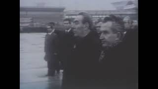 Soviet Union Visit Romania 1976  Anthem of the Soviet Union [upl. by Alexia139]