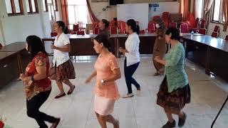 CHA CHA OCAY  AA Line Dance  Labuan Bajo [upl. by Iago]