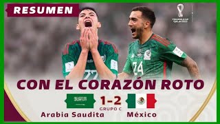 México 21 Arábia Saudita  Qatar 2022  LO QUE NO SE VIÓ  TV AZTECA  NARRACION CRISTIAN MARTINOLI [upl. by Teri]