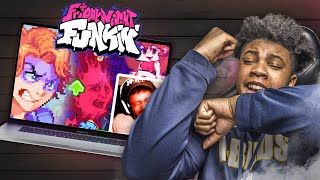 Coryxkenshin Friday Night Funkin WEEK 6 DEMON HAS ME SCREAMIN Part 4 Reaction [upl. by Ilat]