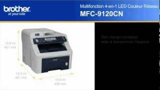 MFC9120CN  Imprimante Multifonction Laser  Brother [upl. by Odama971]