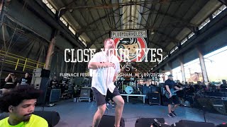 Close Your Eyes  Valleys Live at Furnace Fest 2022 Birmingham AL [upl. by Angadresma]