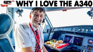 Why I love the AIRBUS A340  Cockpit Presentation [upl. by Nadirehs9]