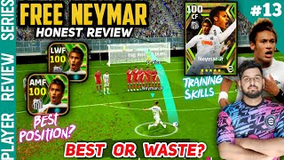 Santos Epic Booster Neymar Honest Detailed Review🔥 How To Use Training Position amp Skills [upl. by Aggappera]