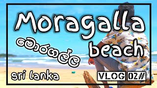 Moragalla beach  sri lanka  VLOG 02  Chama with Kavish [upl. by Esac]