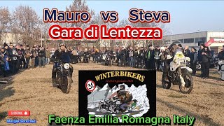 🔴GARA DI LENTEZZA 🇮🇹WINTER BIKERS Part 1 🔥 [upl. by Riebling]