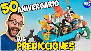 PLAYMOBIL 50 ANIVERSARIO ❇️🎉 QUE REFERENCIAS VAN A REEDITAR❓ MIS PREDICCIONES ✅ [upl. by Keyte6]