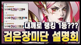 【롤토체스 강의】빨리 해서 꿀빠세요 답이 없을 정도로 강합니다 검은장미단 설명회 롤토체스 시즌13 [upl. by Ahsitam289]