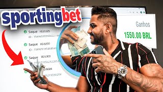 TUTORIAL COMPLETO PARA INICIANTES NA SPORTINGBET [upl. by Raffo265]