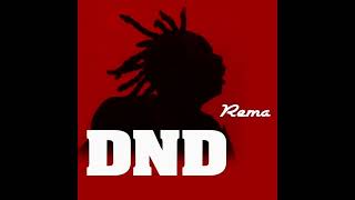 Rema ft JCingz  DND Remix [upl. by Reich]