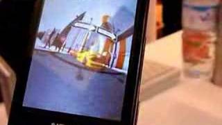 MWC 2008 NOKIA N95 Ngage 3D video [upl. by Nirrek]