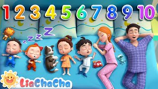 Ten in the Bed  EP04  LiaChaCha Nursery Rhymes amp Baby Songs [upl. by Nosyerg]