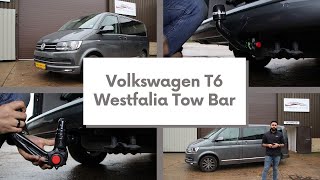 Detachable Tow Bar  Volkswagen T6 [upl. by Aramaj]