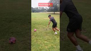 FOOTGOLF part 1⚽️ football soccer footballchallenge futbol viral footgolf [upl. by Schober]