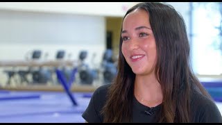 LSU Gymnast Aleah Finnegan Readies for Olympic Debut  Sit Down Interview with Sports2s Brie Andras [upl. by Ahsekahs]