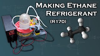 How to make Ethane Refrigerant R170 [upl. by Adnohral]