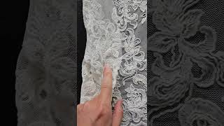 cord cotton nylon mesh lace fabric [upl. by Dimah]