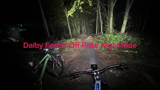 Dalby Forest Off Piste Night Ride [upl. by Ennaitak]