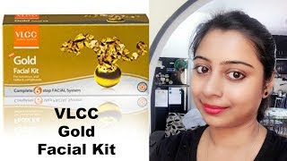 VLCC Gold Facial at Home step by step  Gold Facial at Home [upl. by Morra]