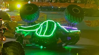 Hot Wheels Monster Trucks Live Glow Party  Full Show Memphis TN 2024 Show 3 [upl. by Rind]