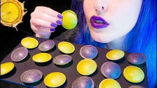 ASMR Super Crunchy Flying Saucers w Fizzy Coke Sherbet  Relaxing Eating Sounds No TalkingV 😻 [upl. by Gypsie]