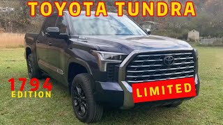 2024 TOYOTA TUNDRA 1794 LIMITED EDITION [upl. by Stewart]