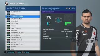 VASCO 2019  OPTION FILE LS BRASIL 2019 V 40 com cópias de base  base copy PES 2019 [upl. by Yekcor]