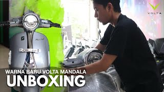 MOTOR LISTRI VOLTA MANDALA DENGAN WARNA TERBARU  MODEL KLASIK TAPI MODERN [upl. by Suivart485]