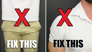 7 TRICKS to FIX Everyday Style Problems ALL Guys Face [upl. by Ednargel663]