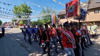 BTK Königshoven Erftblech Parade Sonntagmorgen Schützenfest Königshoven 2023 [upl. by Maud380]