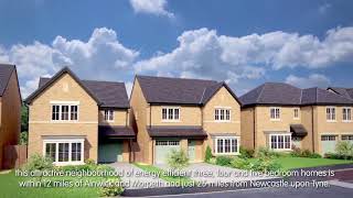 Miller Homes  The Paddocks Longframlington Northumberland  CGI Flythrough [upl. by Viridissa836]