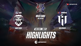 Brute Force vs IHC Esports HIGHLIGHTS WILDCARD MSC 2024  IHC VS BF ESPORTSTV [upl. by Haily]