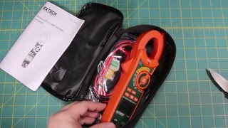 Extech MA640 True RMS ACDC Clamp Meter NonContact Voltage Detector Unbox [upl. by Bate600]