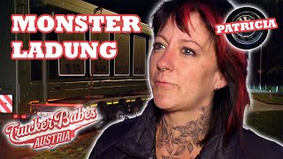 Anstrengende Nachtfahrt 😴 40 Meter langes Gespann für Pazi  Trucker Babes Austria  ATV [upl. by Ennayk]