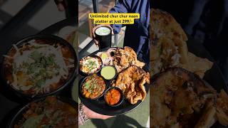 Unlimited chur chur naan platter at just 299 in ahmedabad shots unlimited churchurnaan punjabi [upl. by Notrom]