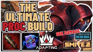 THE ULTIMATE PROC BUILD DOING 68K DAMAGE 39KDA  SMITE 2 [upl. by Liagiba687]